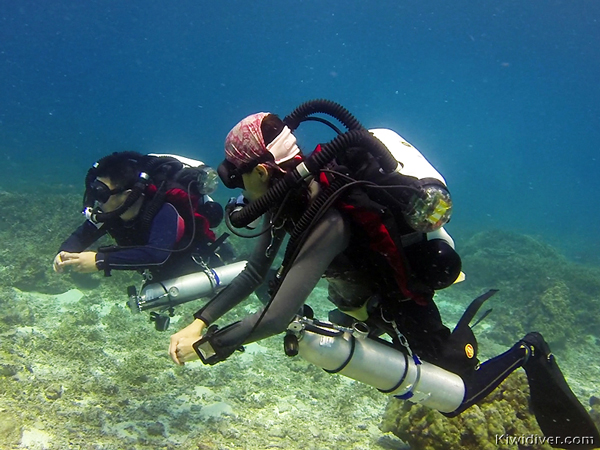 PADI Tec CCR diving kiwidivers Phuket Thailand