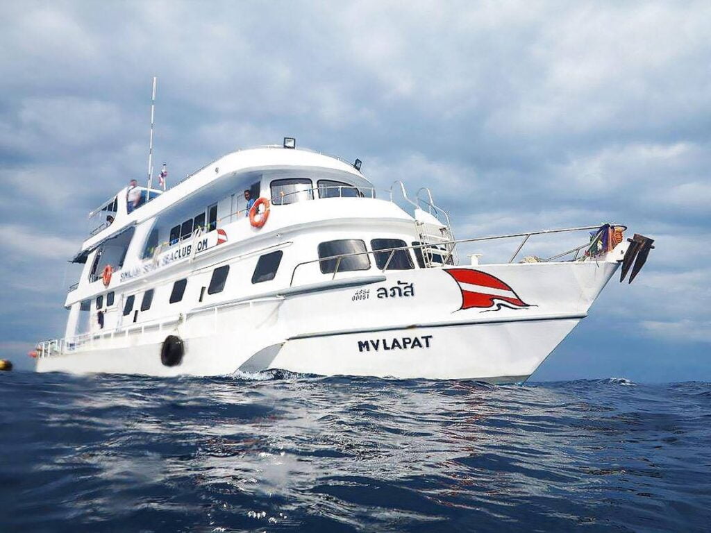 MV Lapat liveaboard diving scuba phuket kiwidivers